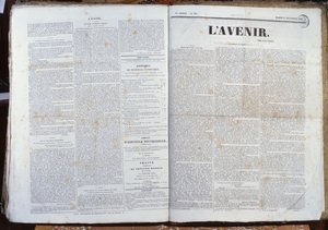 Dernière édition du journal L